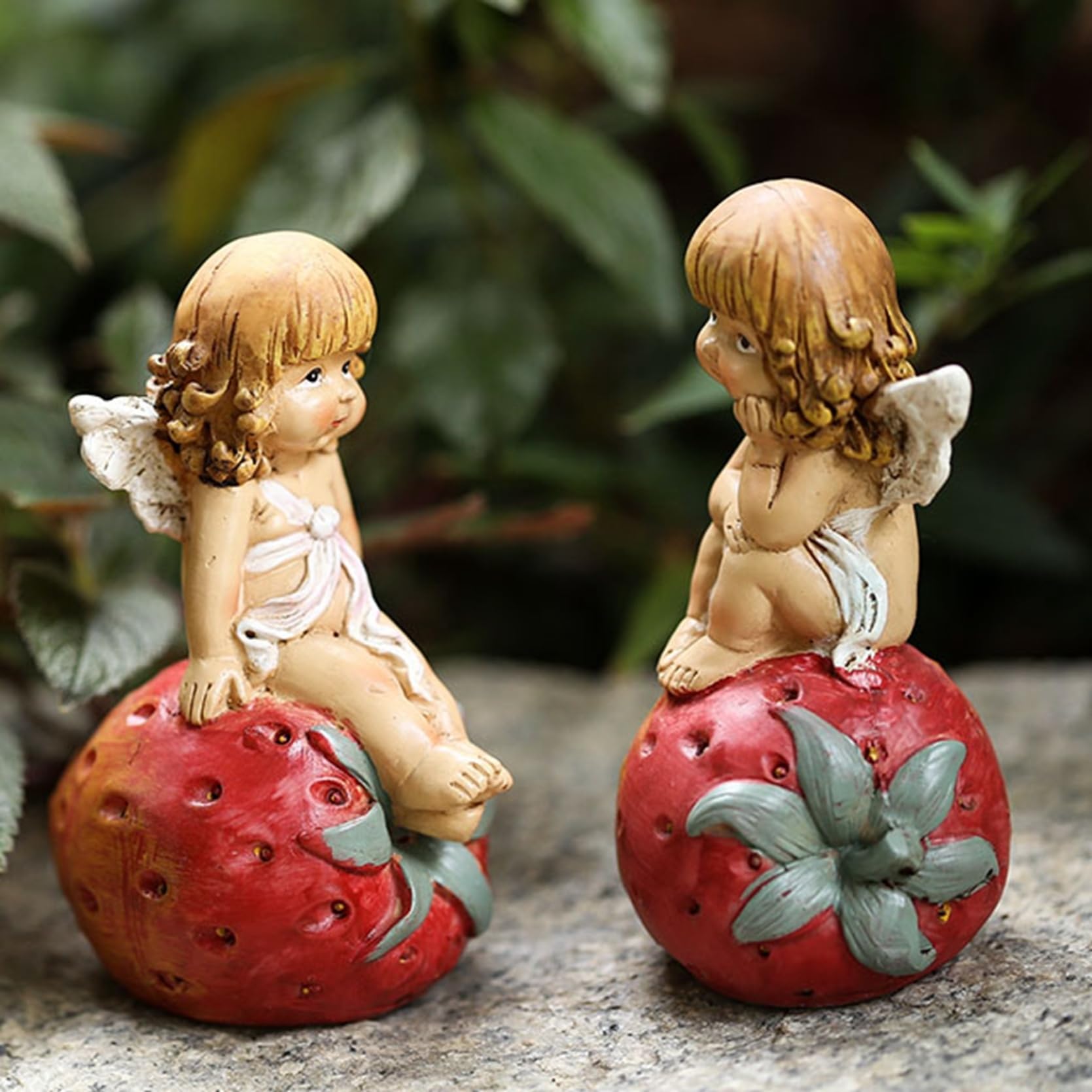 70'S☆デビル☆オブジェ☆置物☆2体セット☆悪魔☆サタン☆